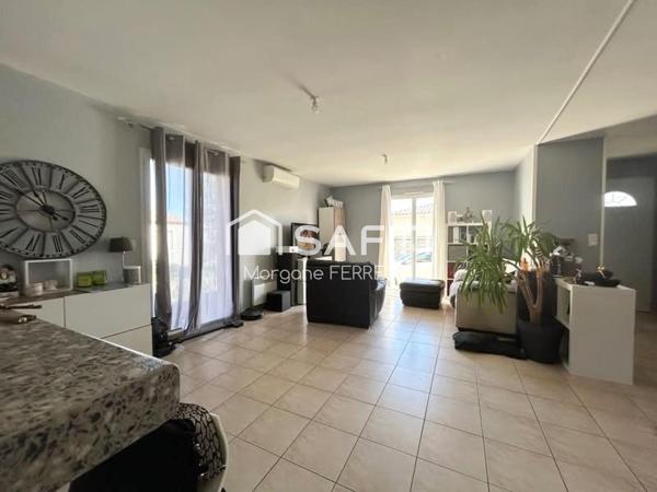 MAISON PLAIN-PIED 90 M² AVEC GARAGE SUR TERRAIN DE 350M²