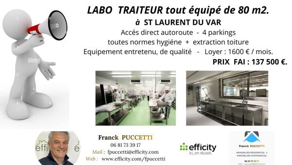 Fonds De Commerce
        
        - 80 m² 137 500 € *