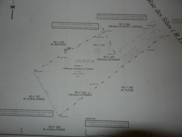 Terrain Laons 472 m2 (constructible)