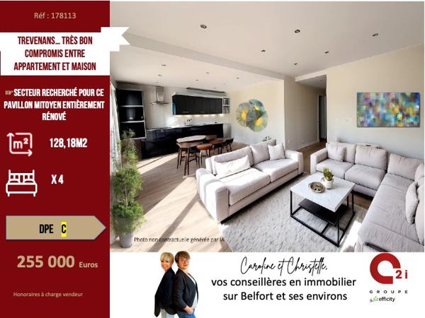 Maison 6 pièces - 121 m² Exclusivité efficity