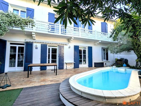 Ensemble rare de deux maisons indépendantes avec piscine