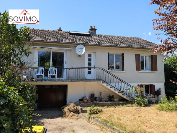 MAISON SUR SOUS-SOL SURÉLEVÉ AVEC JARDIN ARBORÉ ATTENANT ET GARAGE