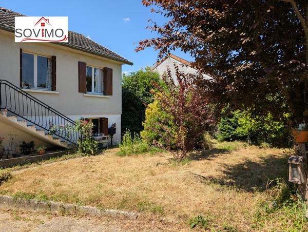 MAISON SUR SOUS-SOL SURÉLEVÉ AVEC JARDIN ARBORÉ ATTENANT ET GARAGE