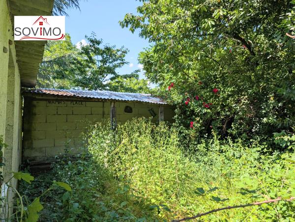MAISON SUR SOUS-SOL SURÉLEVÉ AVEC JARDIN ARBORÉ ATTENANT ET GARAGE