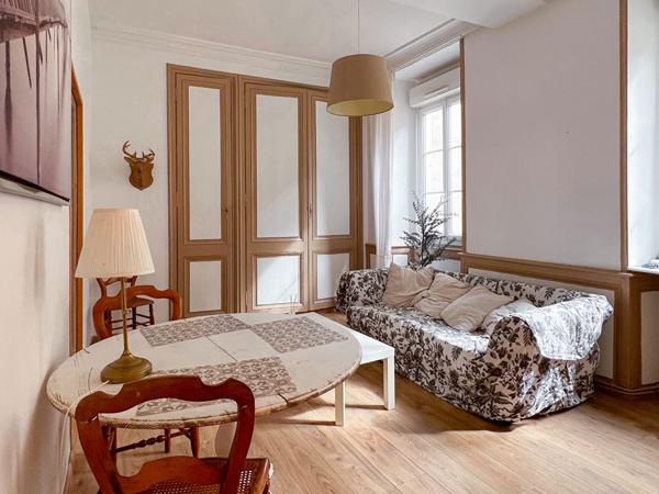 Appartement T2 dans l'hyper centre d'Angers sans travaux avec le charme de l'ancien