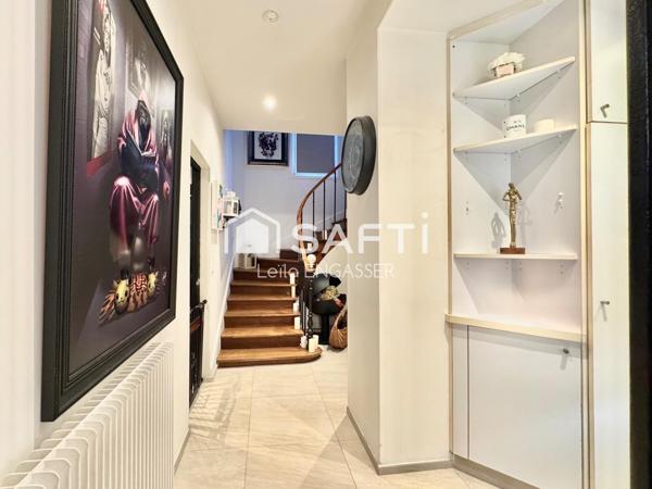 Duplex lumineux - 3 pièces avec jardin + cave