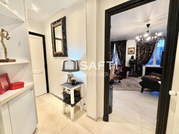 Duplex lumineux - 3 pièces avec jardin + cave