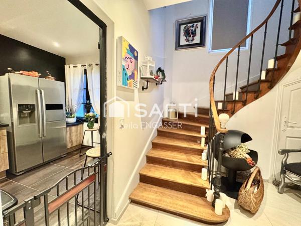 Duplex lumineux - 3 pièces avec jardin + cave