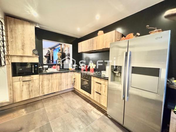 Duplex lumineux - 3 pièces avec jardin + cave