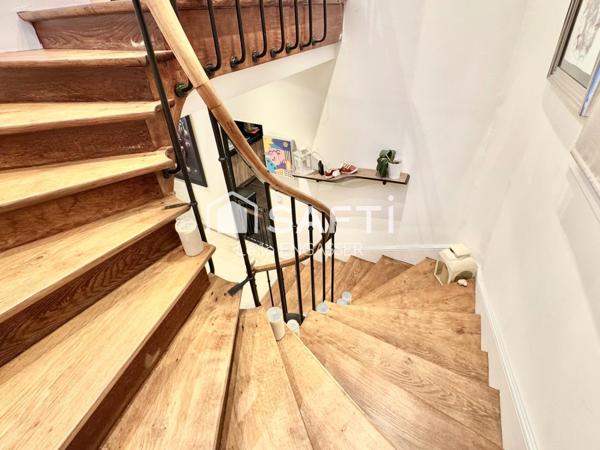 Duplex lumineux - 3 pièces avec jardin + cave