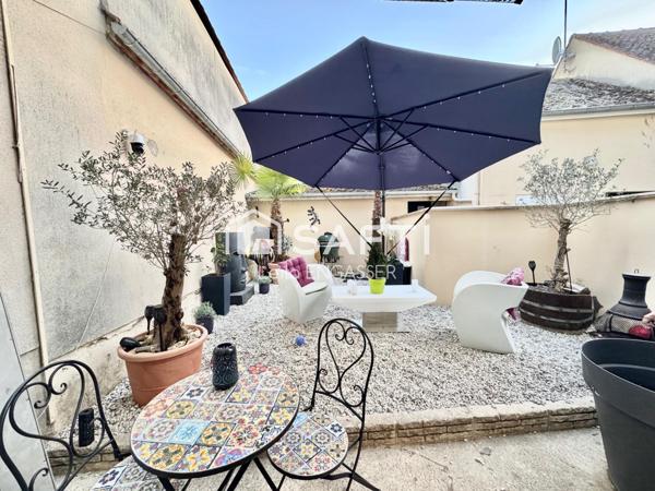 Duplex lumineux - 3 pièces avec jardin + cave