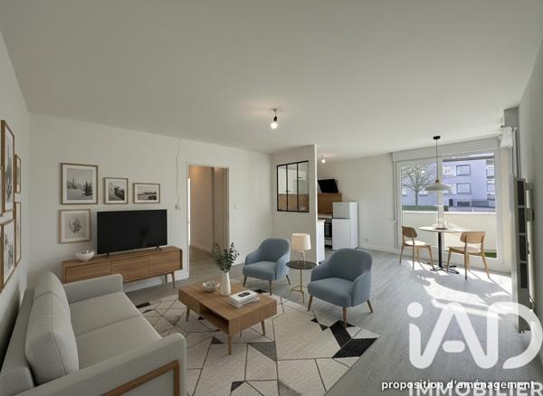 Appartement à vendre 3 pièces 57 m² Rennes
