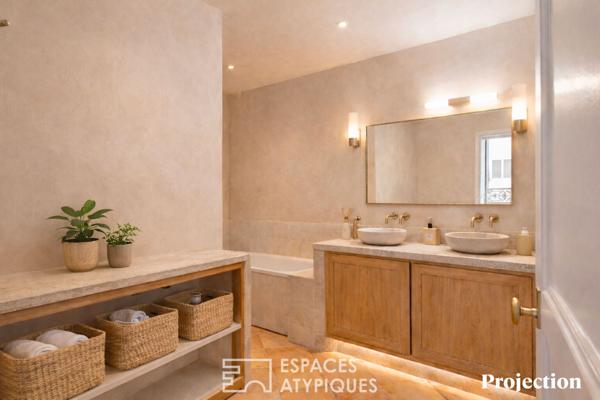 Appartement familial – Volumes et lumière – Centre ville