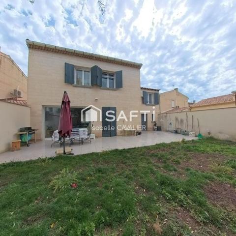 MONTFAVET – Maison 102 m² – 4 chambres – Jardin – Garage