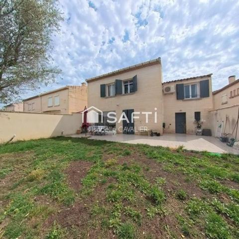 MONTFAVET – Maison 102 m² – 4 chambres – Jardin – Garage