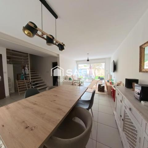 MONTFAVET – Maison 102 m² – 4 chambres – Jardin – Garage