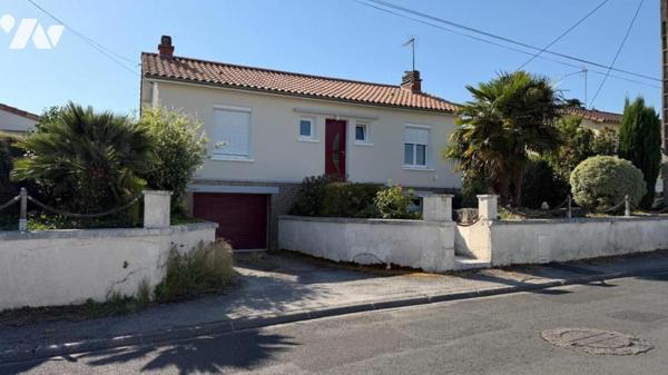 Maison 3 pièces, 2 ch, garage et jardin clos de 730m2