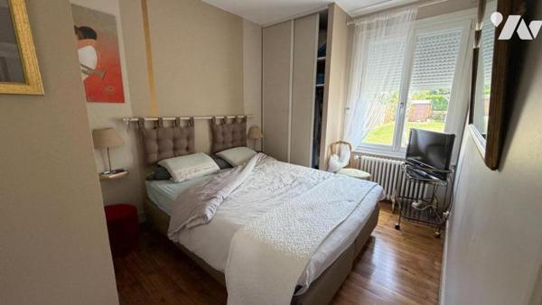 Maison 3 pièces, 2 ch, garage et jardin clos de 730m2