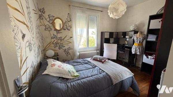 Maison 3 pièces, 2 ch, garage et jardin clos de 730m2