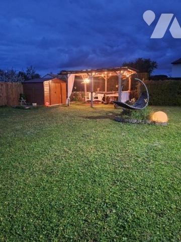 Maison 3 pièces, 2 ch, garage et jardin clos de 730m2