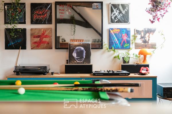 Loft sous les toits avec vue cathédrale