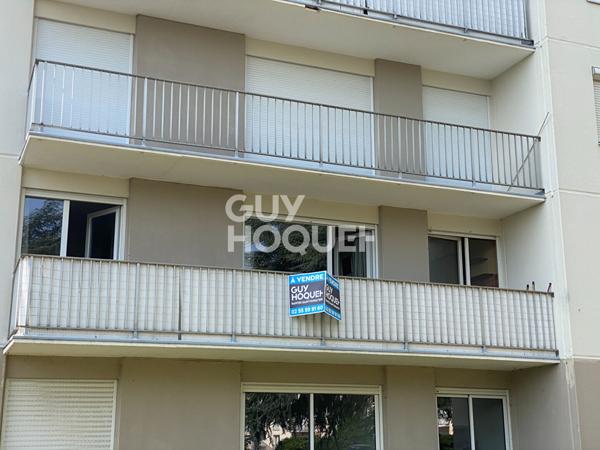 Appartement T4 lumineux avec balcon. Secteur Grand Blottereau