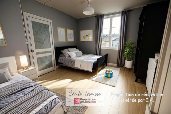 Maison de caractère viable de plain-pied