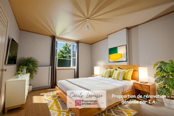 Maison de caractère viable de plain-pied