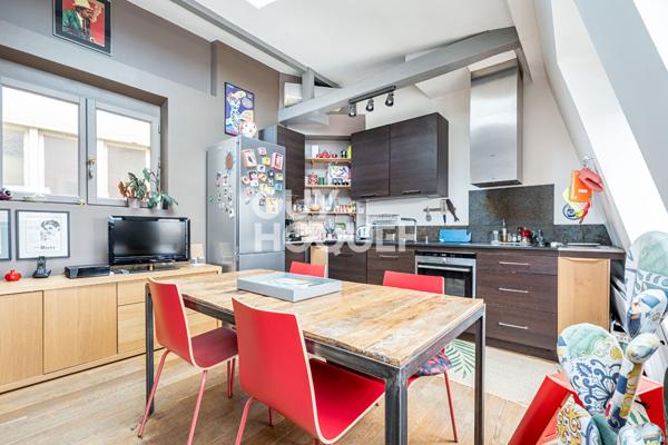 DUPLEX 2/3 CHAMBRES AVEC BALCON EN DERNIER ETAGE