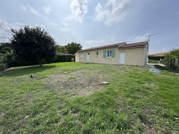 Maison – 105 m² – Terrain 916 m²