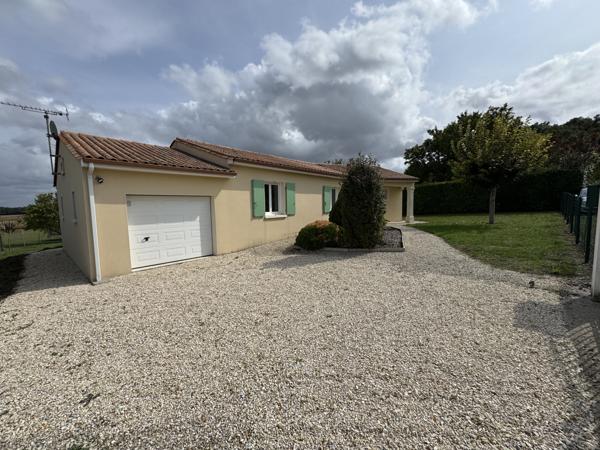 Maison – 105 m² – Terrain 916 m²