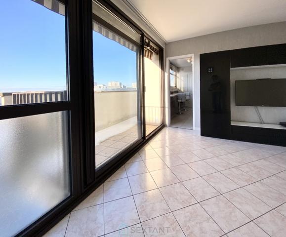 Nanterre - Appartement 76 m2 balcon dernier étage 3 chambres parking cave