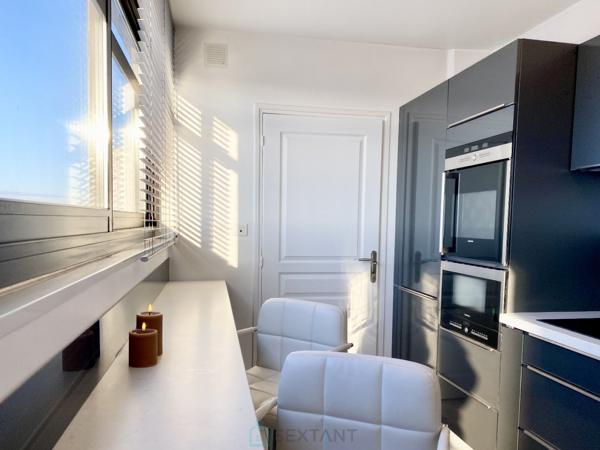 Nanterre - Appartement 76 m2 balcon dernier étage 3 chambres parking cave