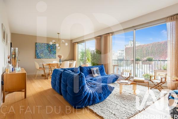 Appartement à vendre 4 pièces 98 m² Paris 16