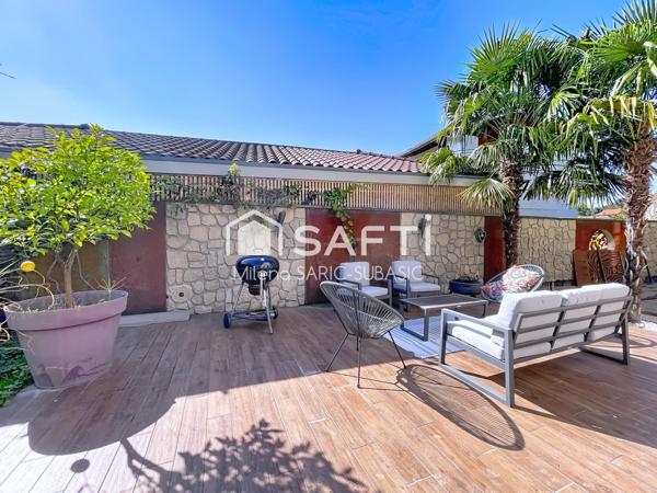 Maison d’architecte dans un environnement calme et verdoyant