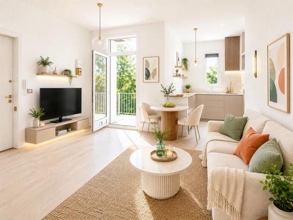 Studio lumineux avec loggia plein sud – Bordeaux Bastide / Jardin Botanique