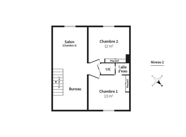 Maison 4 pièces - 95 m²