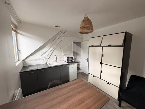Studio meublé 15m² à Rouen rive droite