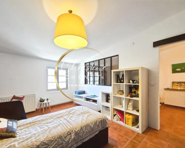 Maison de Maître 4 chambres 3 salles d'eau et bains et cour intérieure.