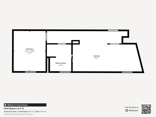 Vente appartement à Roscoff, 2 pièces 43.2m²