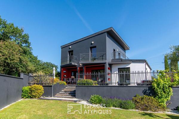 Lumineuse maison contemporaine