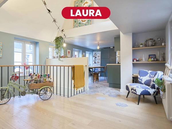 LAURA - T6 de 189m2 - Parking - Ext. - Vieux-Lille prox. Citadelle