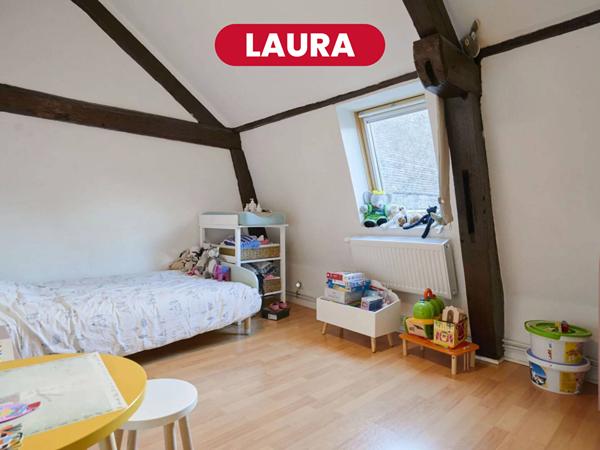 LAURA - T6 de 189m2 - Parking - Ext. - Vieux-Lille prox. Citadelle