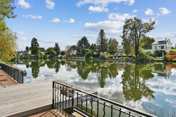 Villa au bord du lac d'Enghien-les-bains