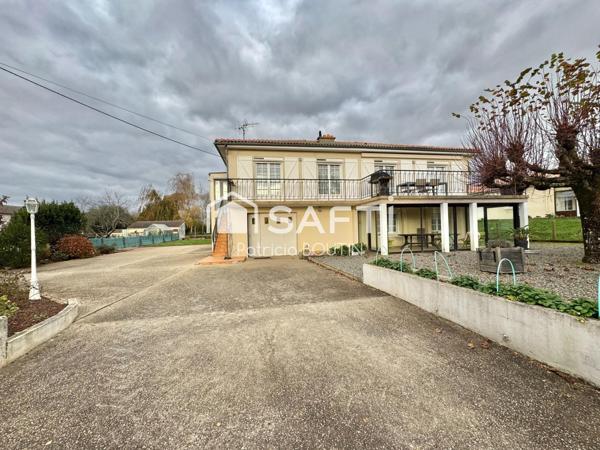 PAVILLON 5 CHAMBRES ASCENSEUR DOUBLE GARAGE A COULONGES SUR L'AUTIZE !