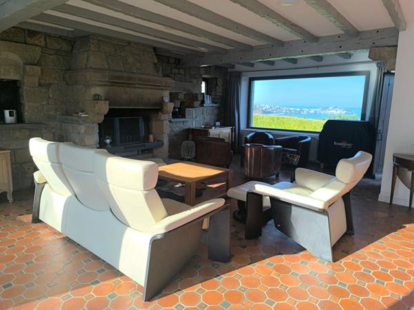 LA vendre. ocquirec - Superbe maison bourgeoise vue mer Locquirec