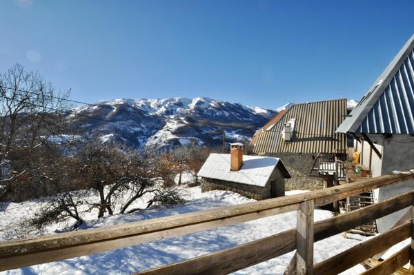 Dpt Alpes de Haute Provence (04), à vendre ALLOS Authentique Maison en pierres 350 m² Belle Vue Montagnes