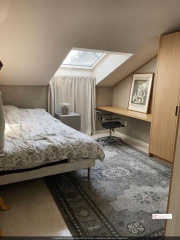 Appartement dernier étage avec balcon,  
Nantes 44100