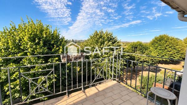 Draveil : duplex 69 m², 3 ch., parking, gare 8 min