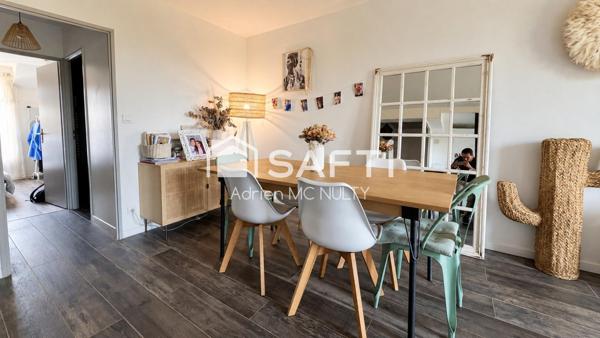 Draveil : duplex 69 m², 3 ch., parking, gare 8 min